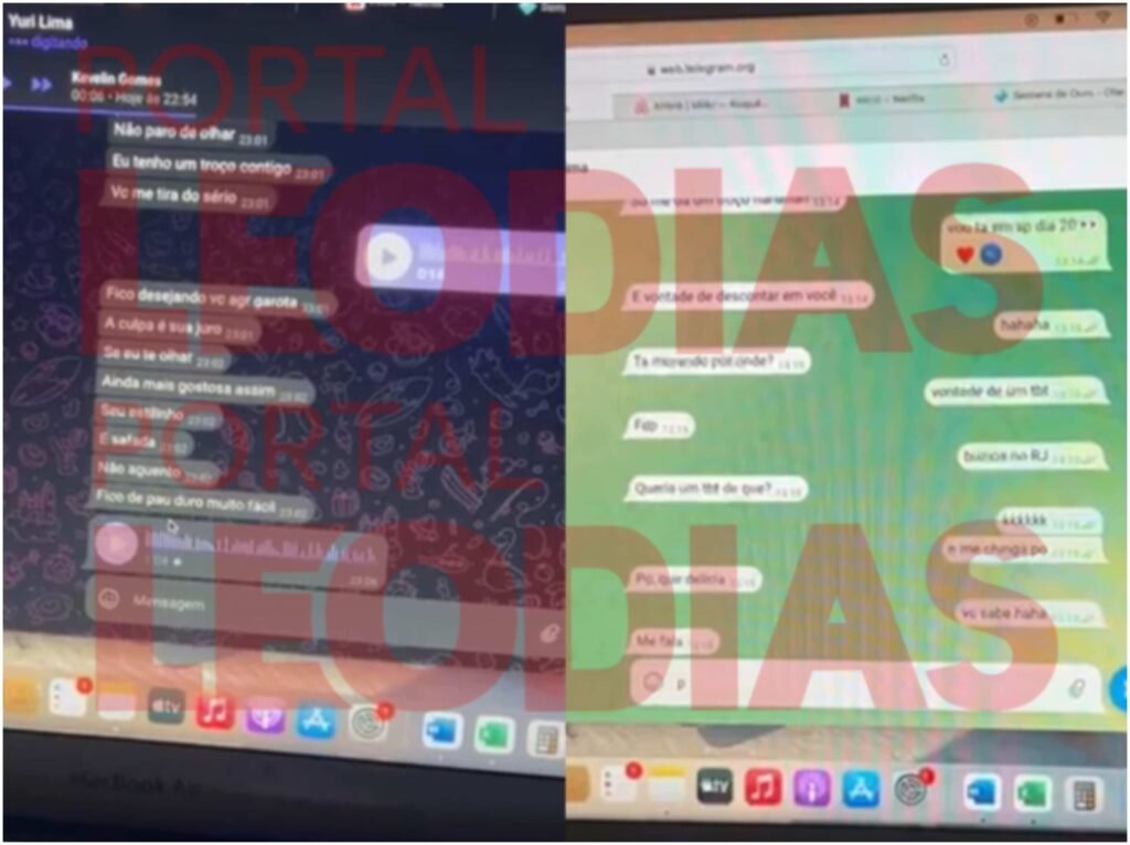 Conversas entre Yuri Lima e pivô da separação de IZA vêm à tona 4 Conversas entre Yuri Lima e pivô da separação de IZA vêm à tona