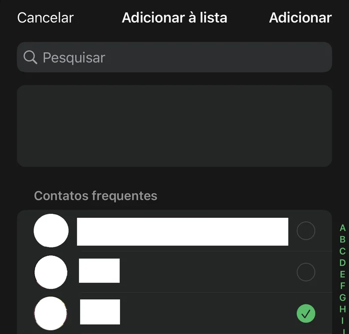 Como criar uma lista de contatos no WhatsApp? 2 image 12