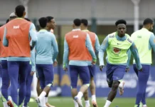 Vinicius Júnior elogia evolução da seleção com Ancelotti