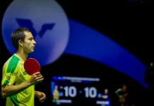Calderano e Bruna Takahashi se despedem de WTT Champion Frankfurt